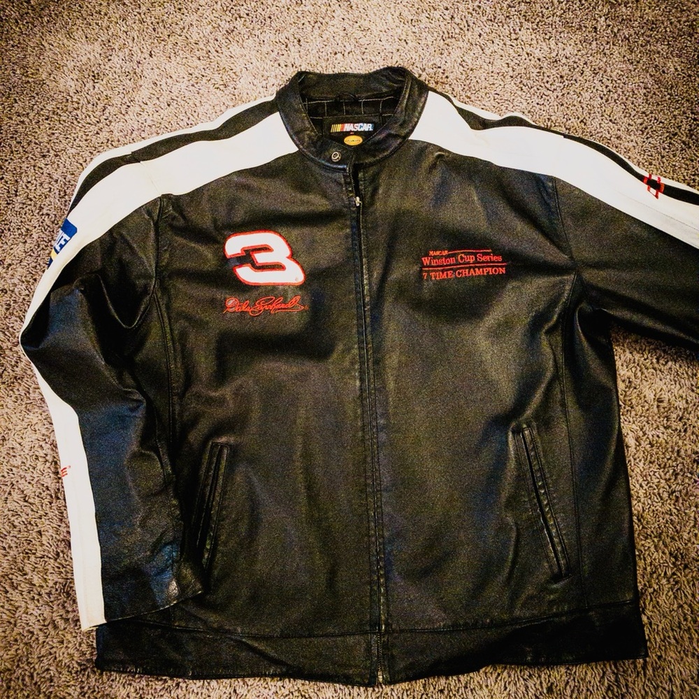 COPY - SALE‼️‼️‼️‼️🏁🏁🏁Dale Earnhardt Sr leather jacket